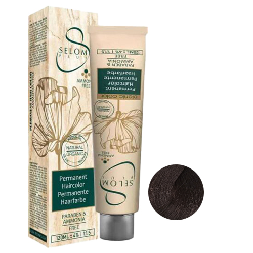 3-0-5.jpg رنگ مو بدون آمونیاک سلوم شماره 0-3 حجم 120 میل رنگ قهوه ای تیره - تصویر 1