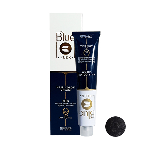 4-1.jpg رنگ مو فاقد آمونیاک بلو شماره 1-4 حجم 100میل رنگ قهوه ای خاکستری متوسط - تصویر 1