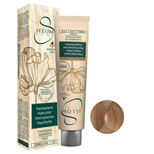 8-7-5.jpg رنگ مو بدون آمونیاک سلوم شماره 7-8 حجم 120 میل رنگ بلوند شکلاتی روشن - تصویر 1