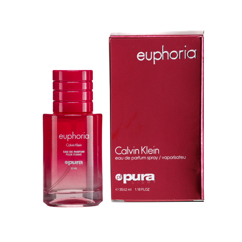 euphoria-2.jpg عطر زنانه پورا رایحه Euphoria calvin klein حجم 35 میل - تصویر 1
