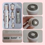 شیور فویلی اورجینال اصلاح موی بدن بانوان 4in1 | دستگاه اصلاح چندکاره صورت و بدن - تصویر 3